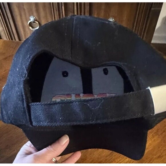 Phluid Project PROUD Black Embroidered Baseball Cap With Adjustable Strap - Picture 5 of 5